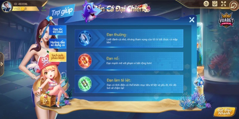 Bắn Cá H5 - Săn Lùng Đại Dương Hốt Tiền Thưởng Lớn 3 Bắn Cá H5 phong phú kho vũ khí đạn dược, súng