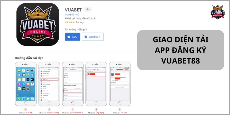 Đăng Ký Vuabet88 - Chinh Phục Đấu Trường Cá Cược Đẳng Cấp 4 Tải ứng dụng của nhà cái