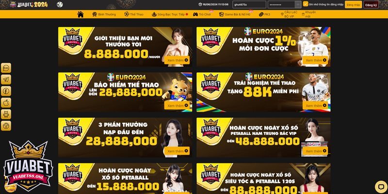 Nhà Cái Nổ Hũ Vuabet88, Than Gia Đổi Thưởng Online Đẳng Cấp 3 Nhận khuyến mãi siêu đã tay cùng web cược ăn khách “Vuabet88”